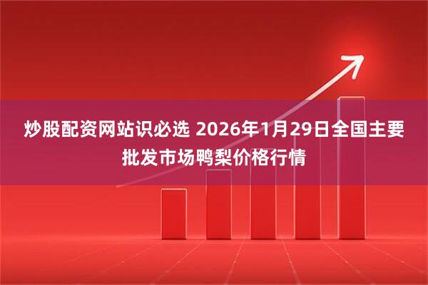 炒股配资网站识必选 2026年1月29日全国主要批发市场鸭梨价格行情